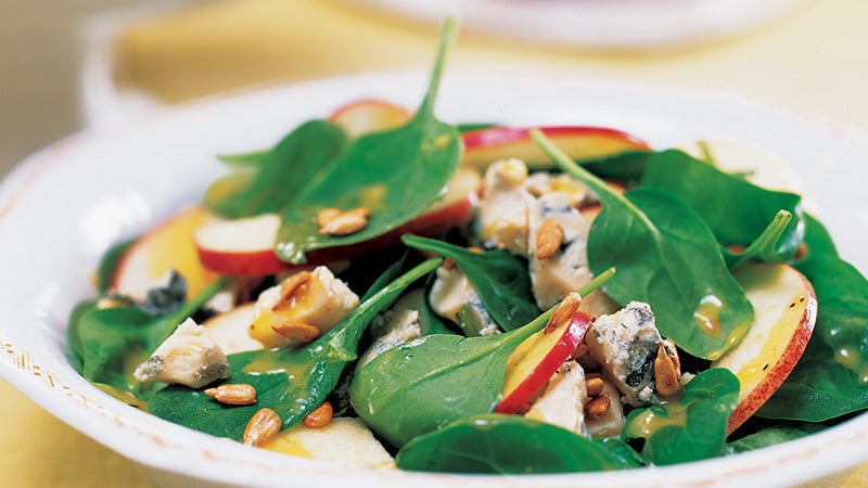 Spinach and Blue Cheese Salad Recipe
