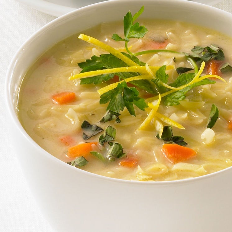 Greek Avgolemono Soup-image