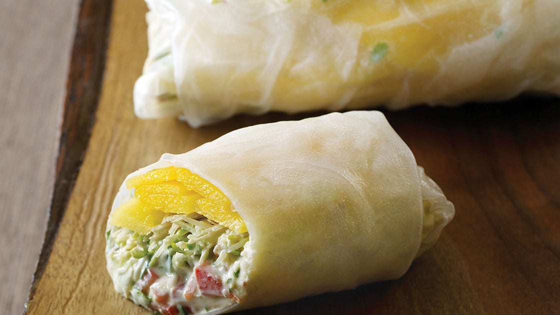 Mango-Avocado Rolls Recipe