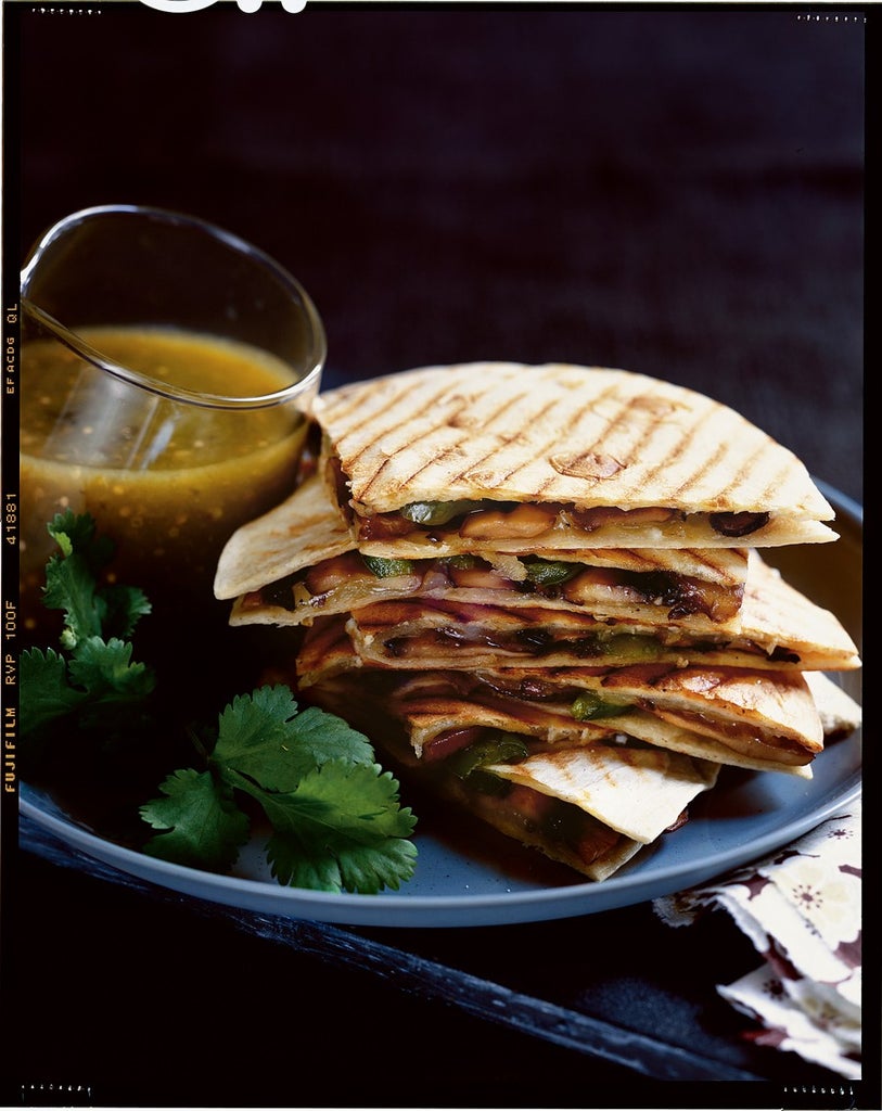 MushroomManchego Quesadillas Recipe