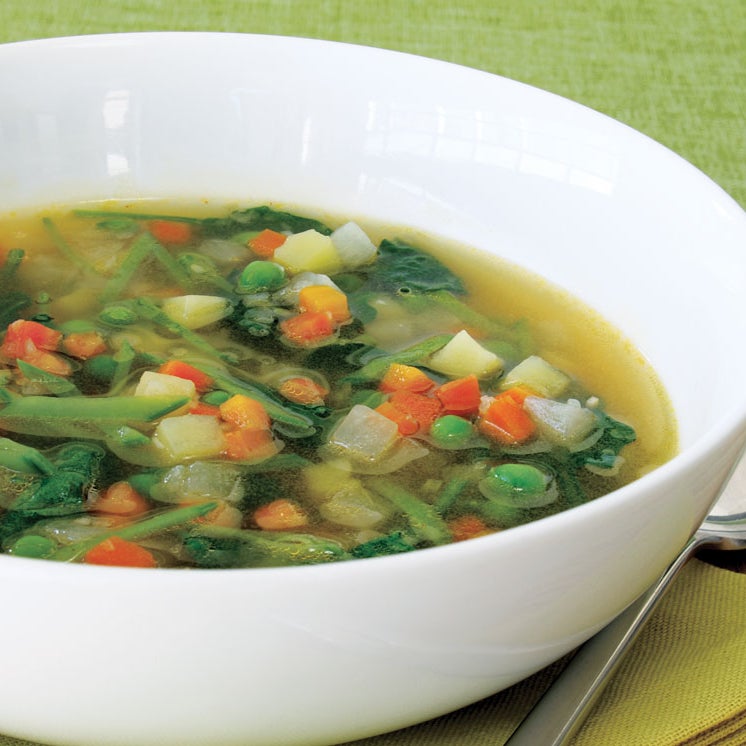 Spring Vegetable Minestrone-image
