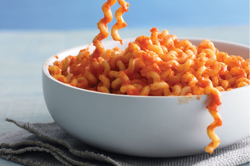 Fusilli Bucati Lunghi with Roasted Red Pepper Pasta Sauce Recipe