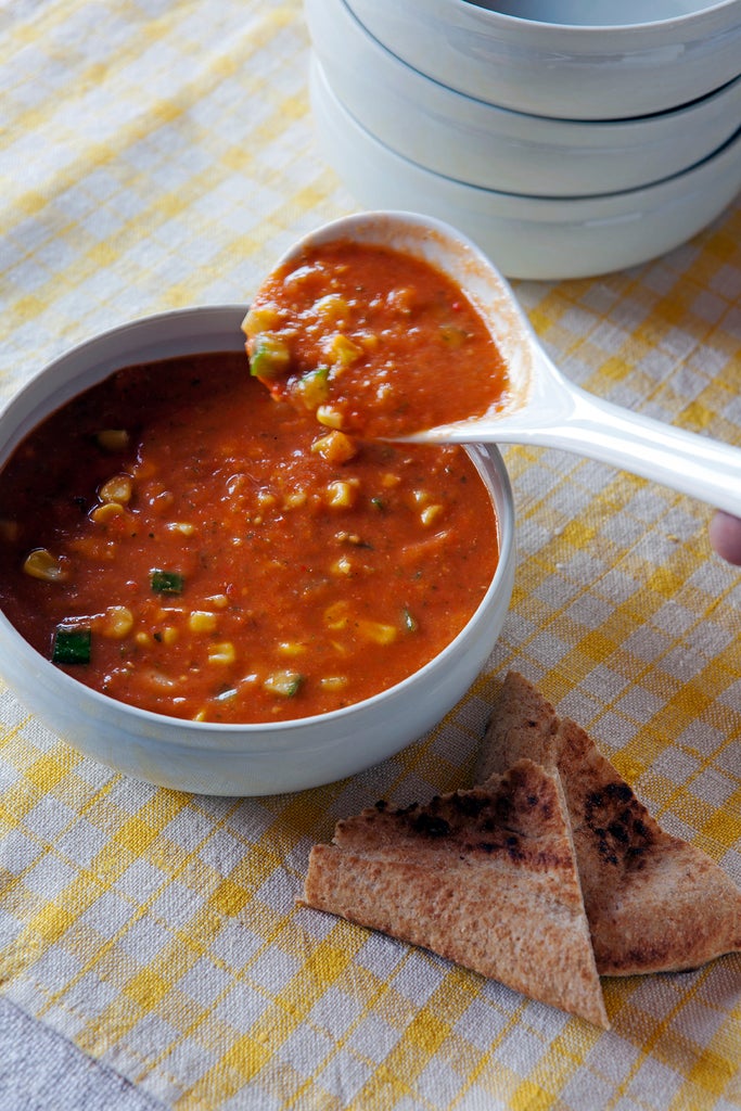 Roasted Vegetable Soup Recipe