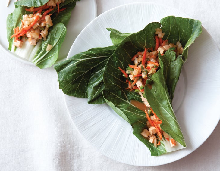 Soy Sesame Bok Choy Rolls None