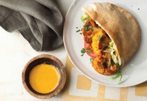 Roasted Cauliflower with Ras el Hanout Tahini Sauce None