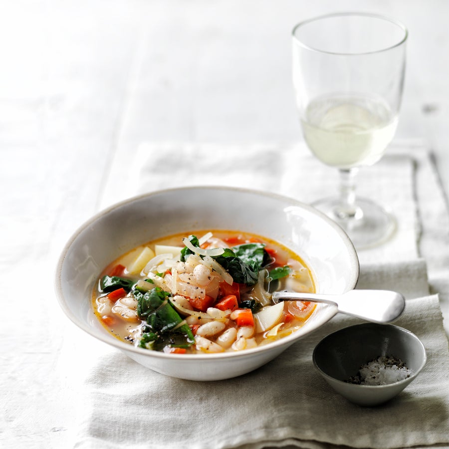 Chard, White Bean, and Potato Soup-image