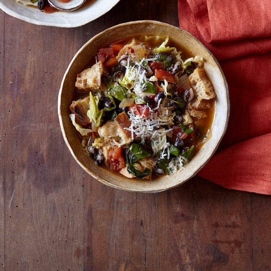 Smoky Ribollita with Orca Beans-image