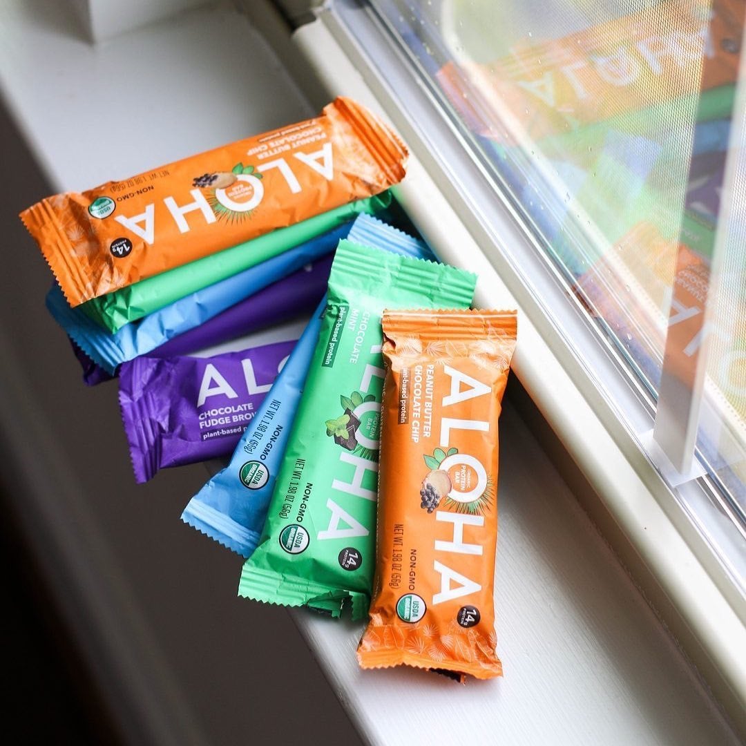 ALOHA protein bars