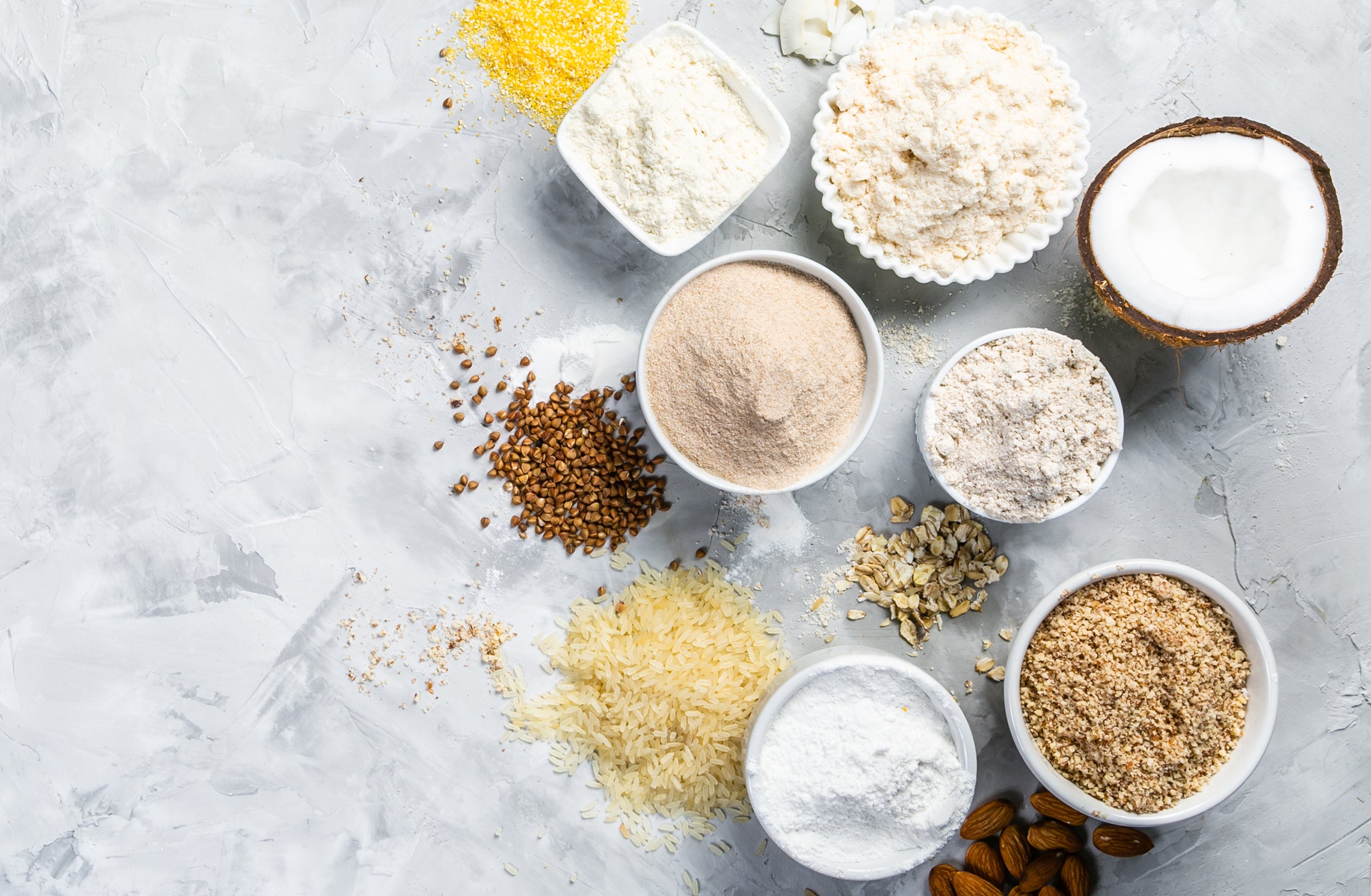 Alternative flours and how to bake with them