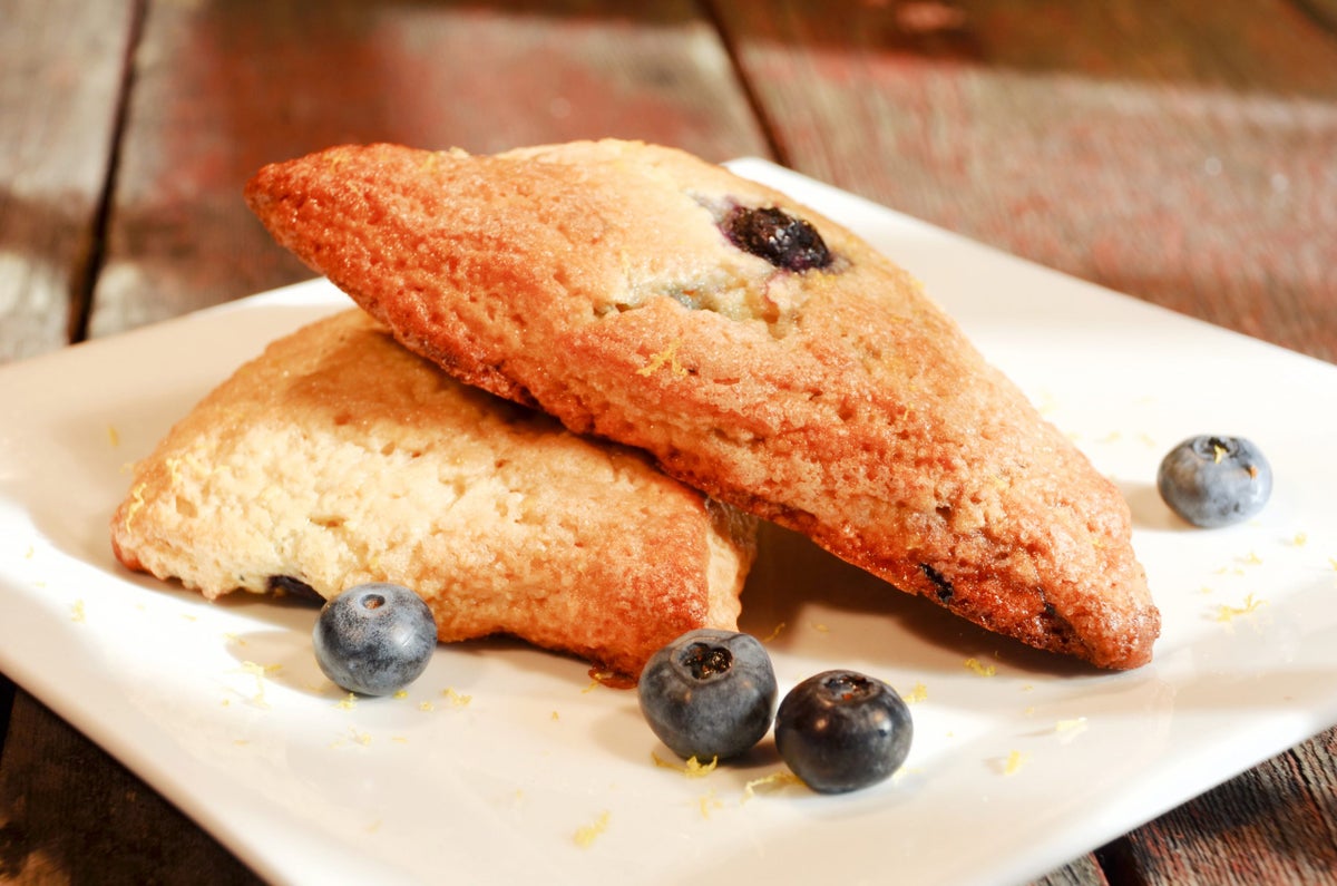 Vegan Scones from Ravens Restaurant at The Stanford Inn