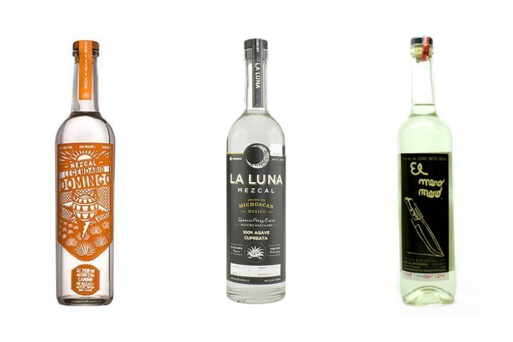 mezcal bottles