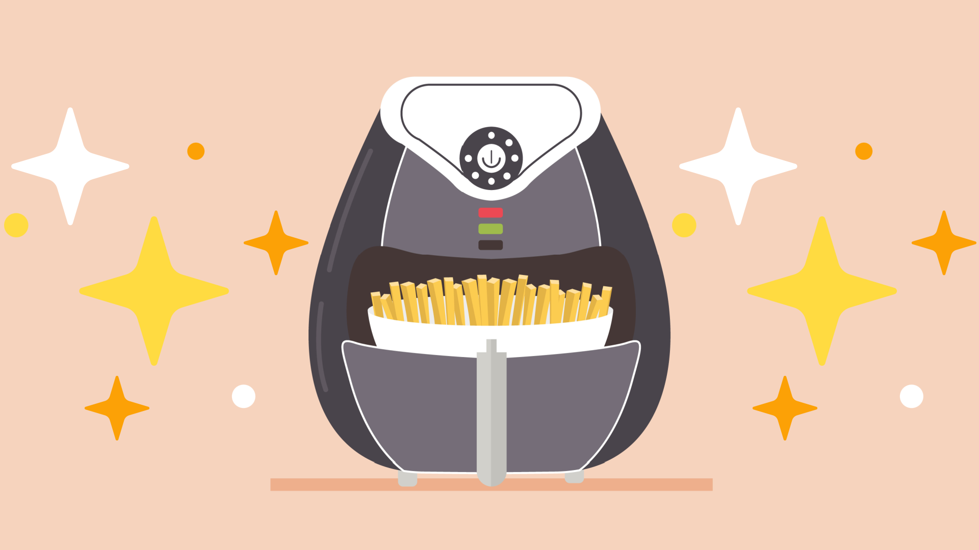air fryer illustration