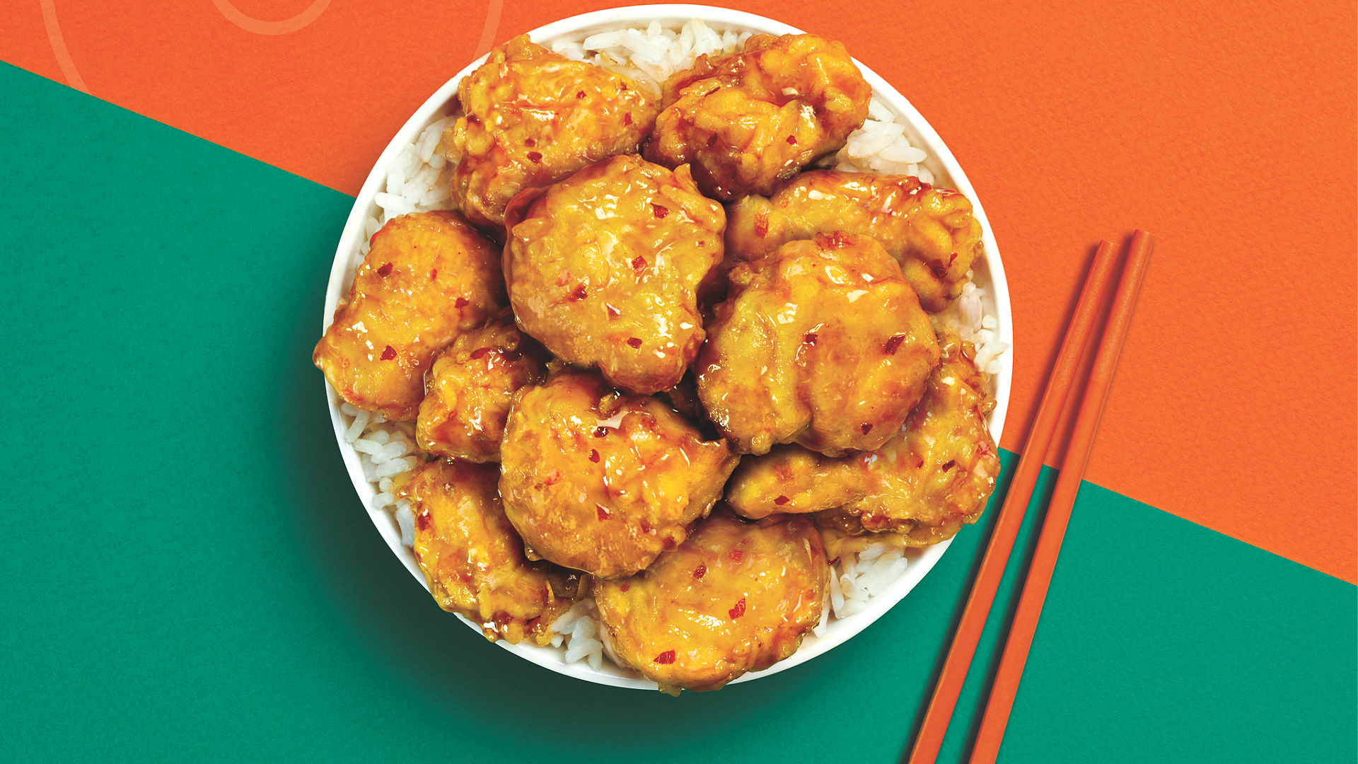 Panda Express Orange Chicken Made with Beyond Meat Panda Express Vegetarian Option