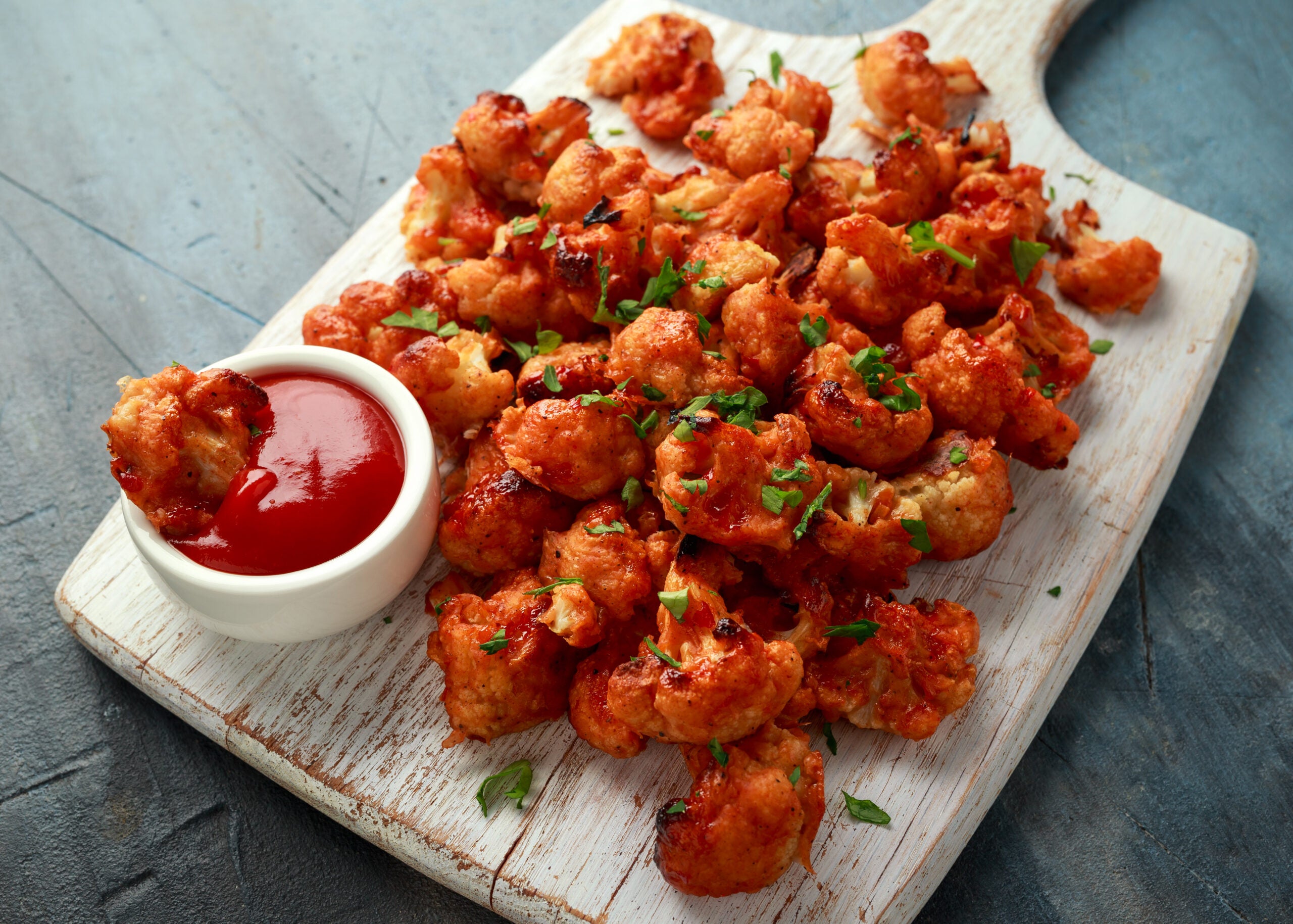 buffalo cauliflower veggie wings