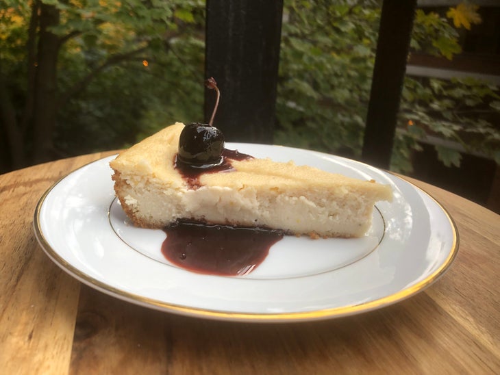 vegan ricotta pie Carmela Soprano