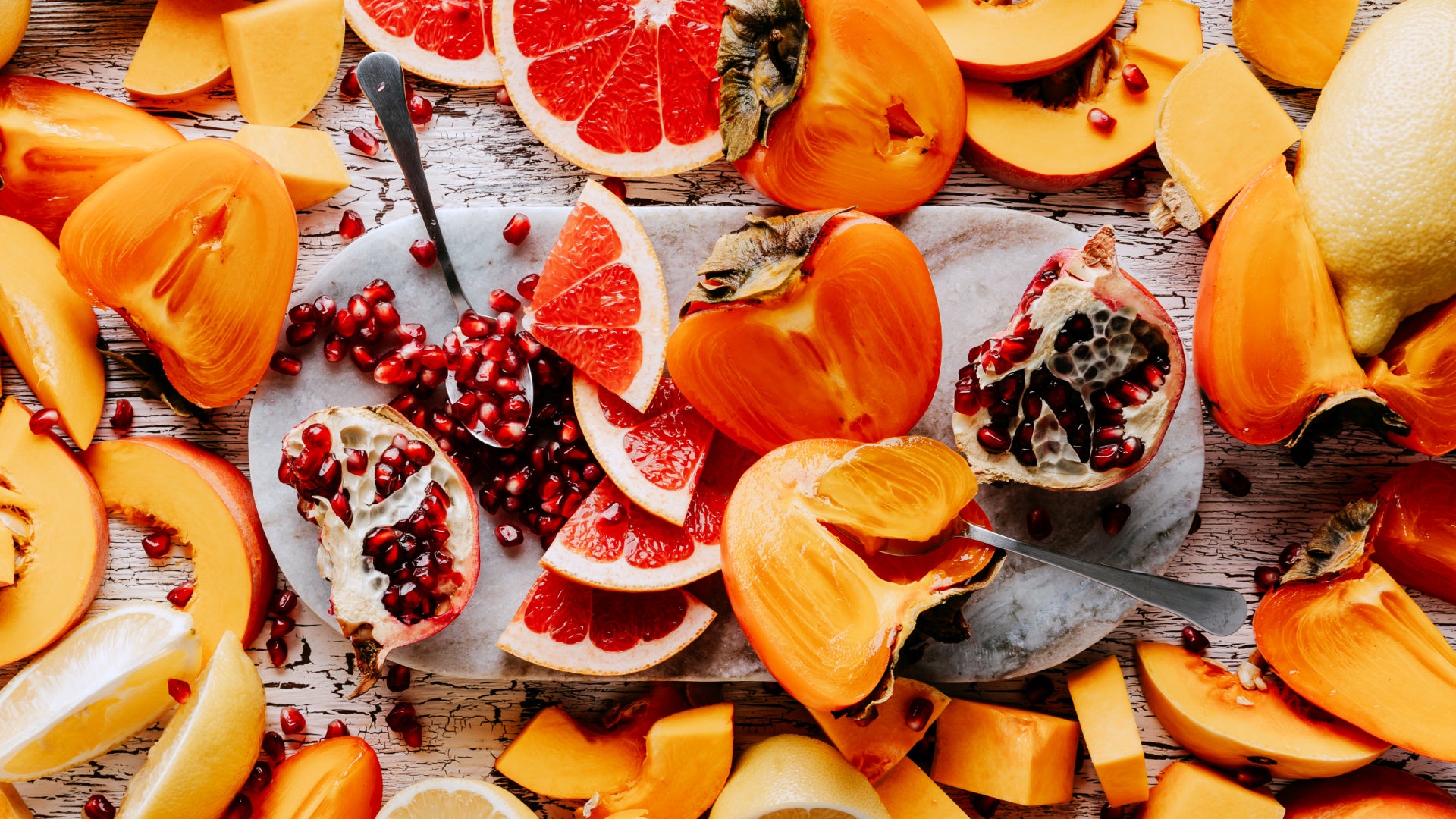 best winter fruits and vegetables citrus pomegranate