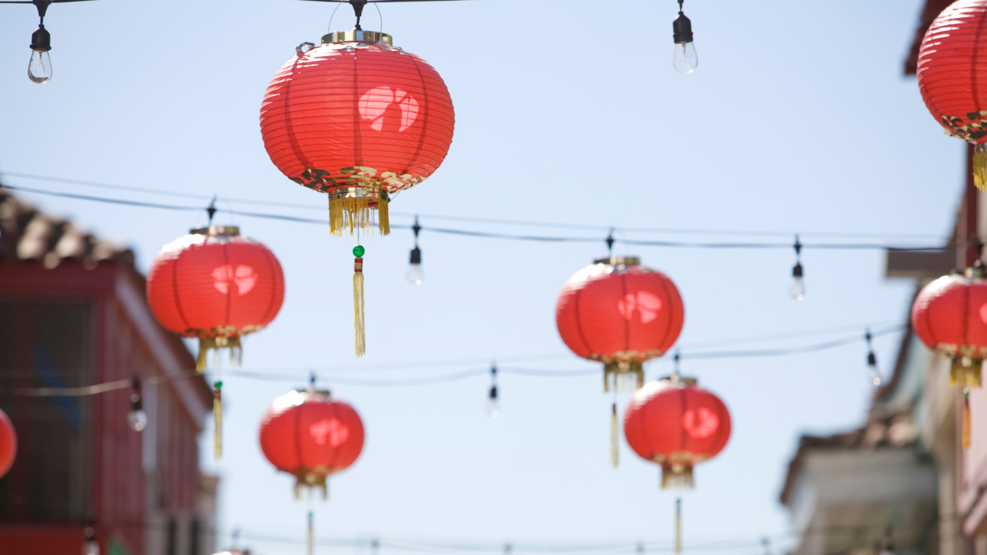 Chinatown Houston Lanterns