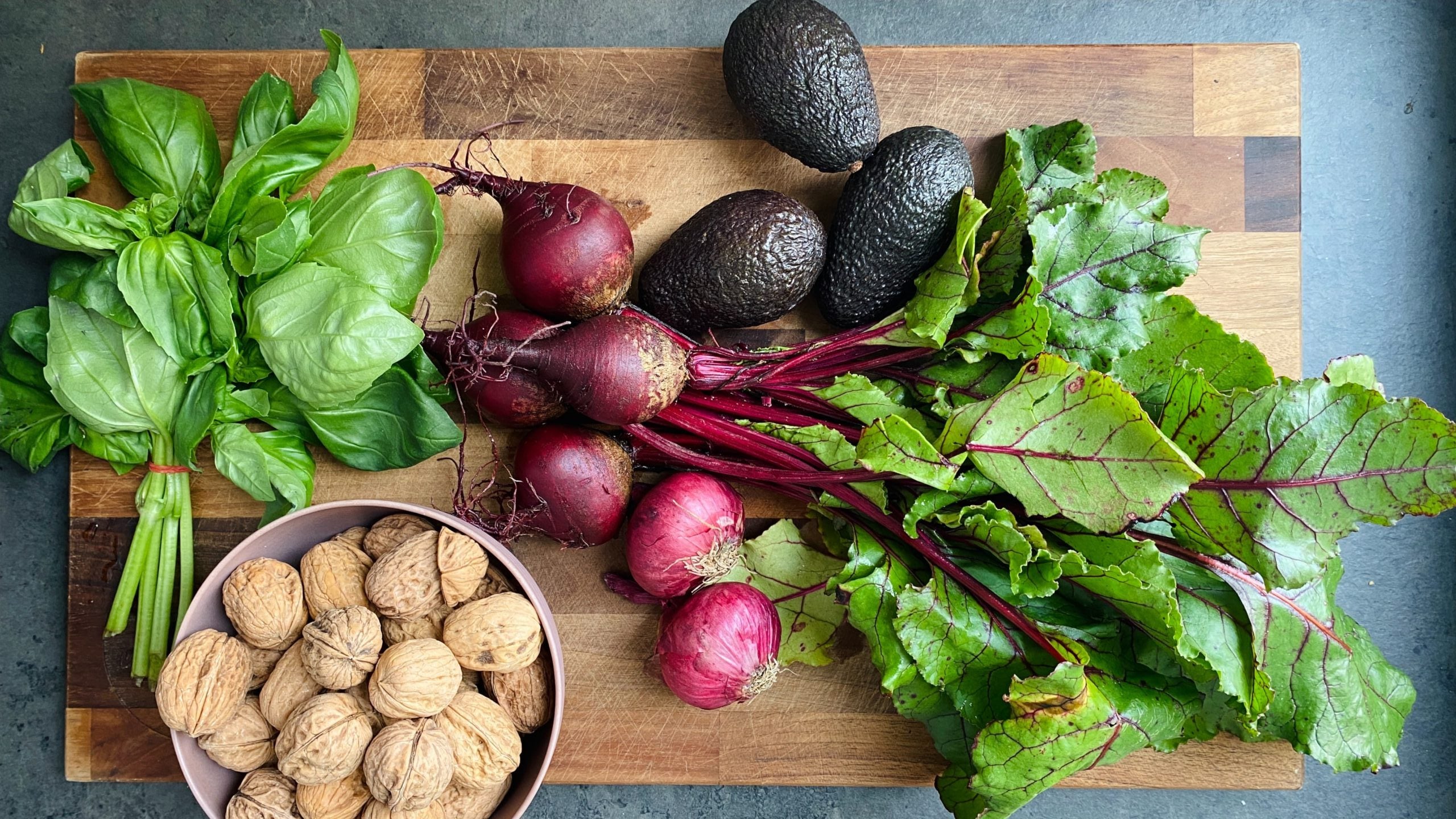 Nutritious Food Pairings beets avocados nuts