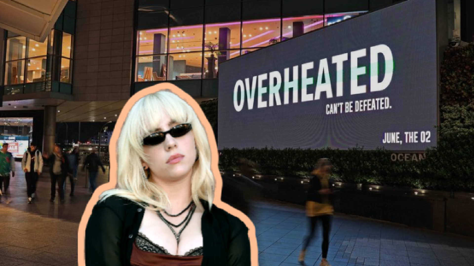 overheated Billie Eilish