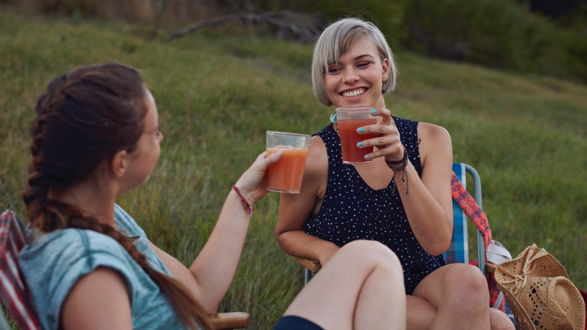 camping outdoors backcountry cocktails