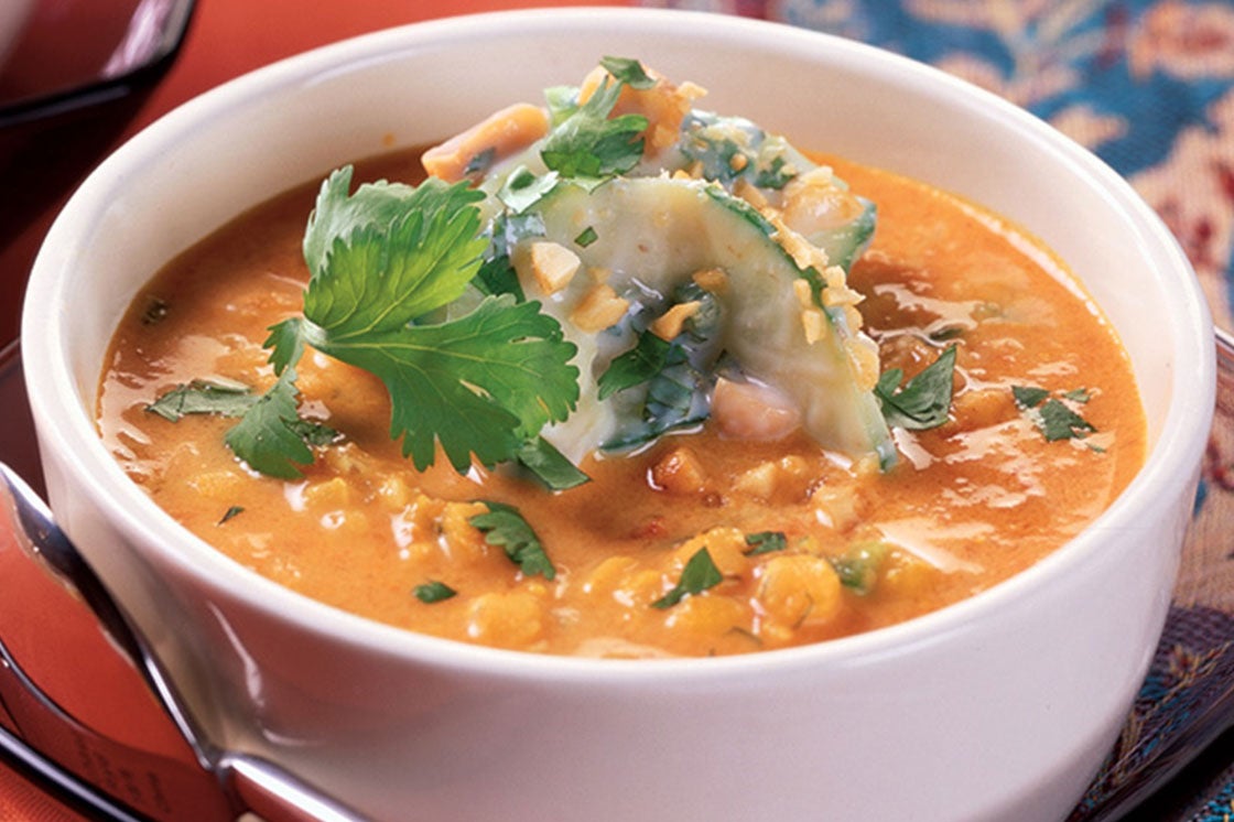 Spicy Red Lentil Soup Recipe