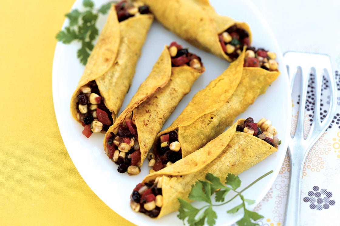 oven-crisp-black-bean-and-corn-flautas-jan-2007-CROP None