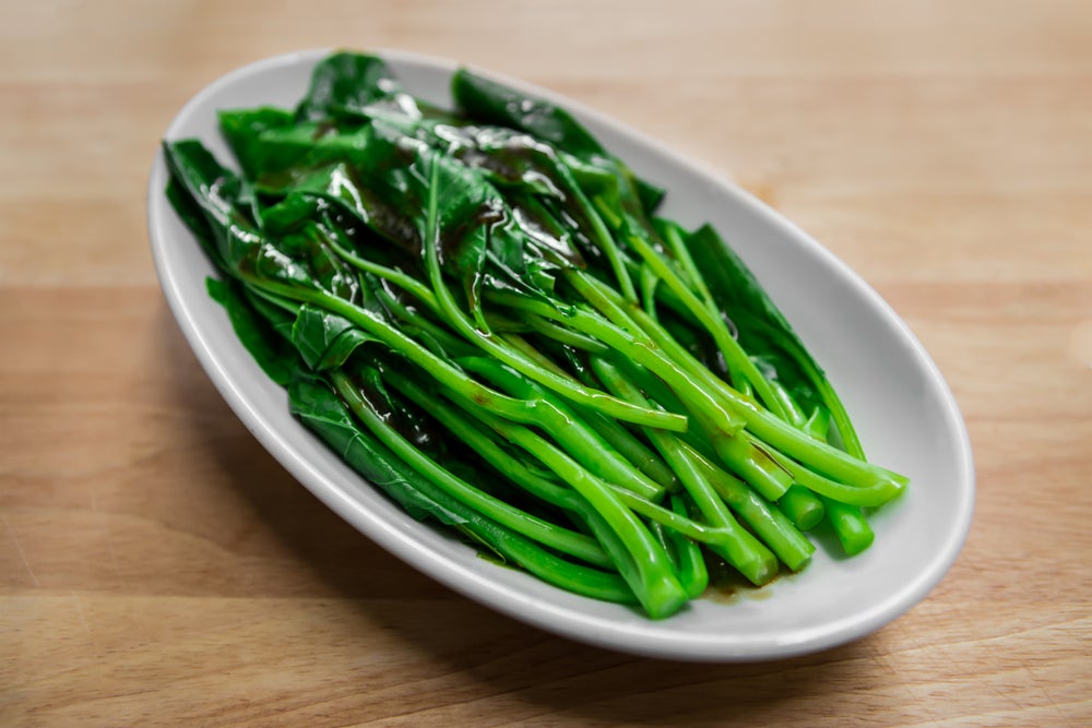Chinese Broccoli With Black Bean Sauce And Garlic Recipe