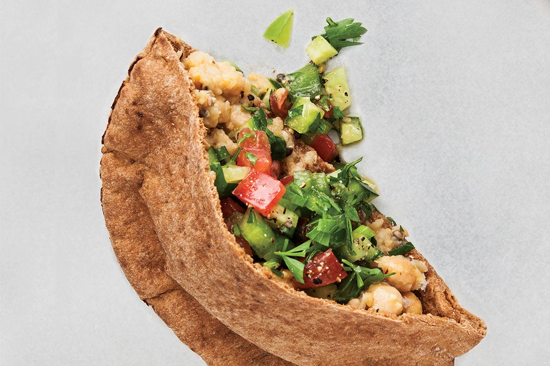 Hemp Hummus Pita Pockets Recipe