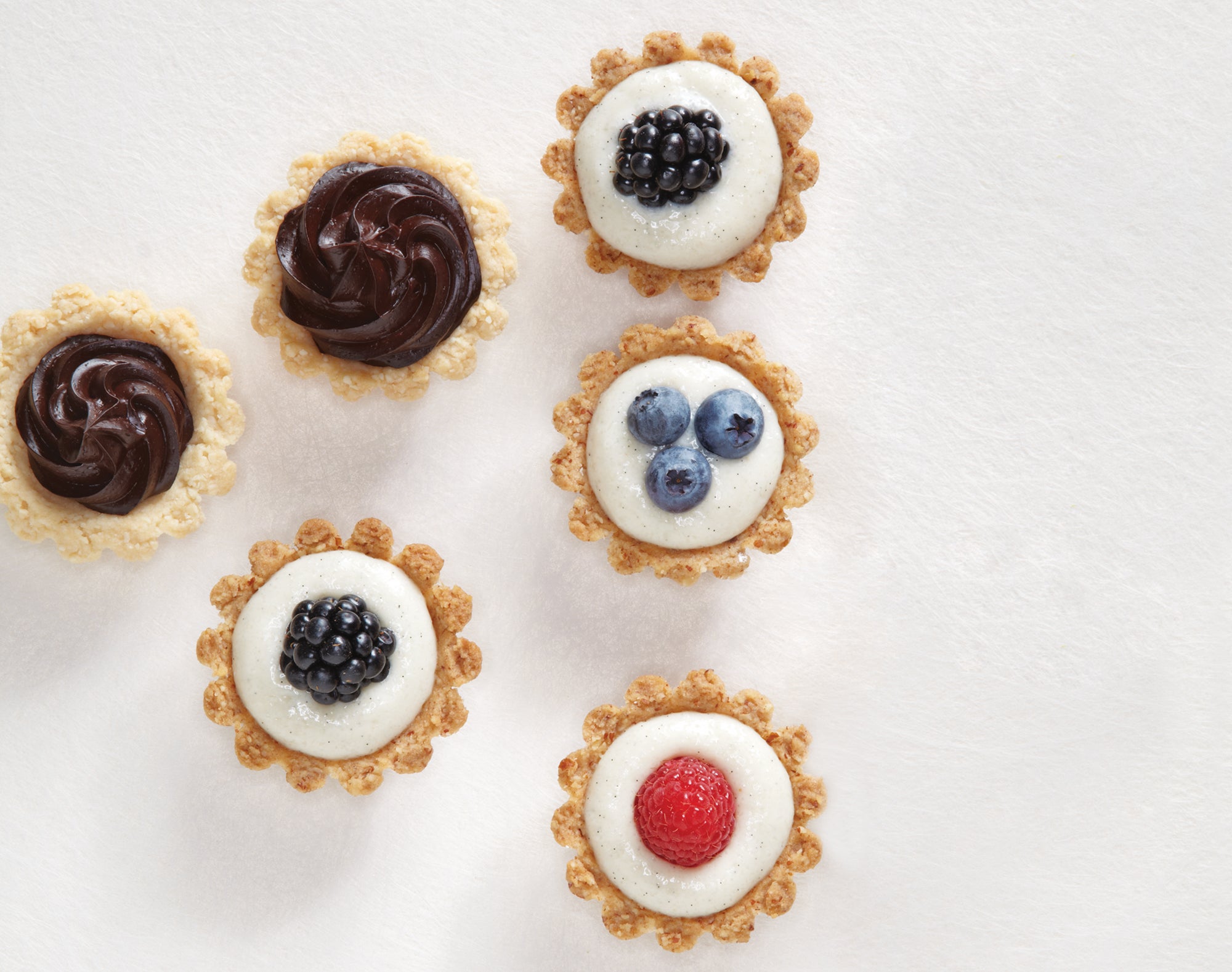 Vanilla Almond Cream Tartlets None
