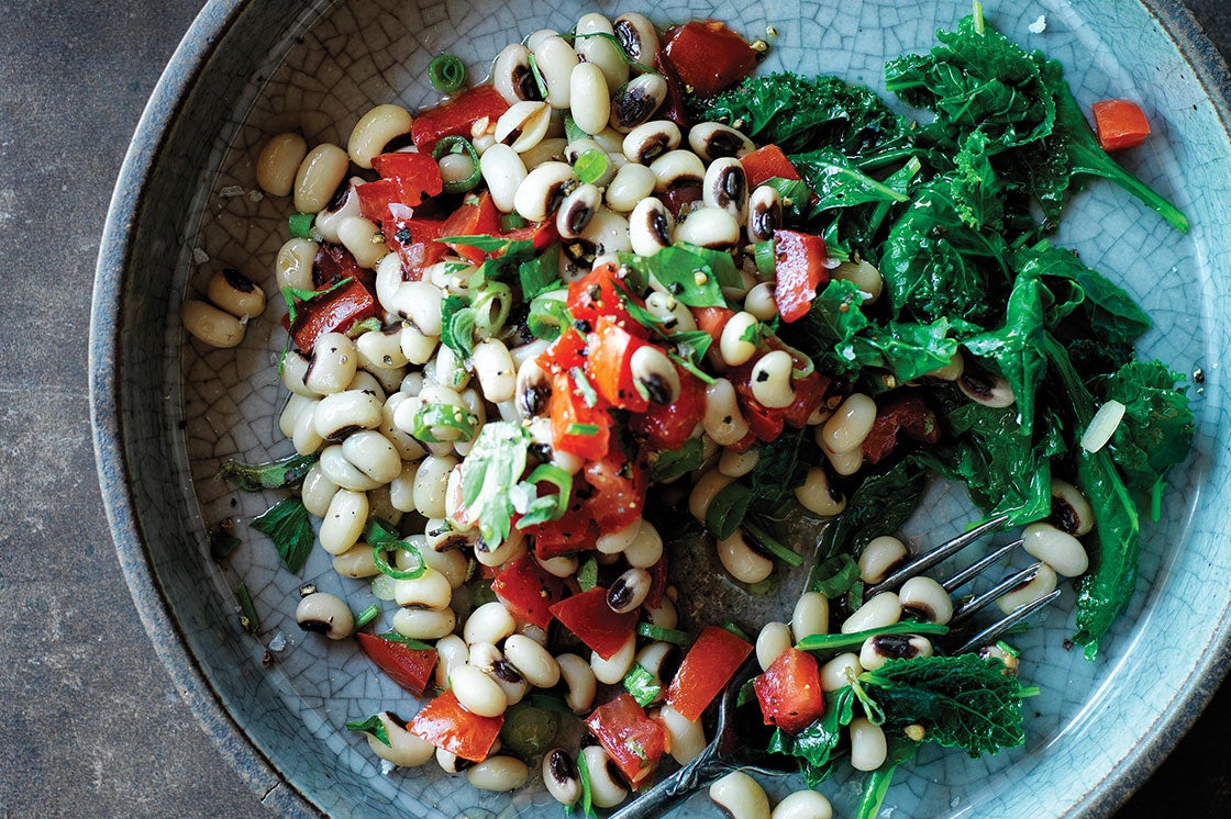 New Year’s BlackEyed Peas and Greens Recipe Vegetarian Holiday Recipes