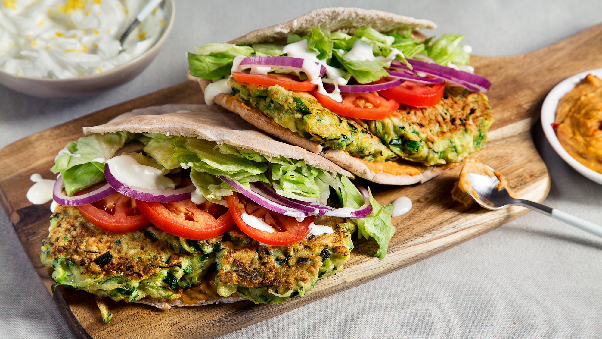 gyros2_2000_1125 Zucchini Fritter Gyros