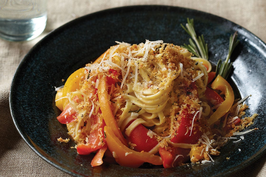 linguine-peperonata-with-toasted-rosemary-breadcrumbs-jan-2013-CROP None